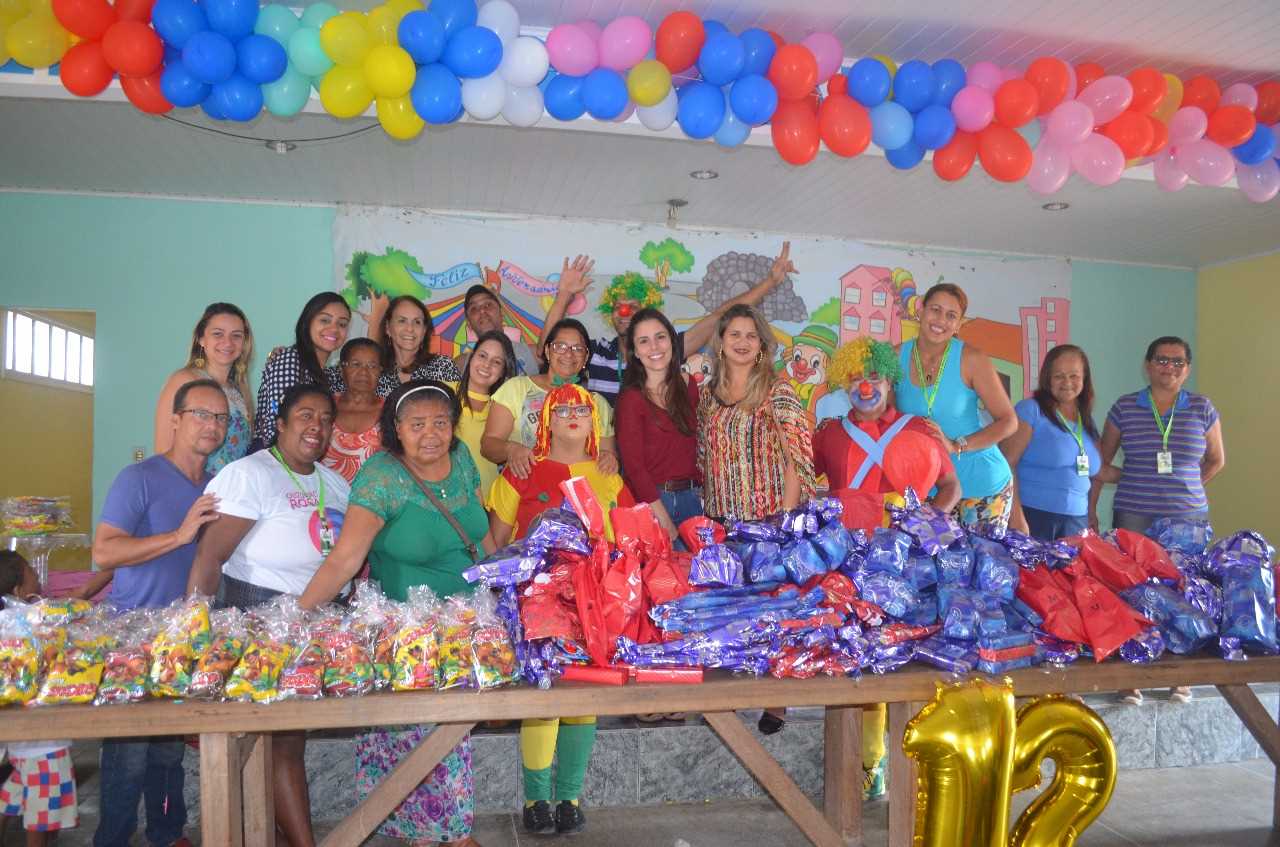 Unidade de Saúde Narcísio Araújo comemorou o Dia das Crianças